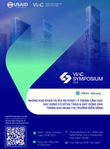 [VIAC SYMPOSIUM 2024] Phiên C - Những khó khăn và rủi ro pháp lý trong lĩnh vực xây dựng cơ sở hạ tầng & bất động sản trong giai đoạn thị trường biến động