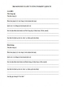 HD006 | Hợp đồng Phân phối Hàng hóa Quốc tế