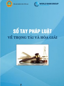 Sổ tay pháp luật về trọng tài và hòa giải của Tòa án nhân dân tối cao