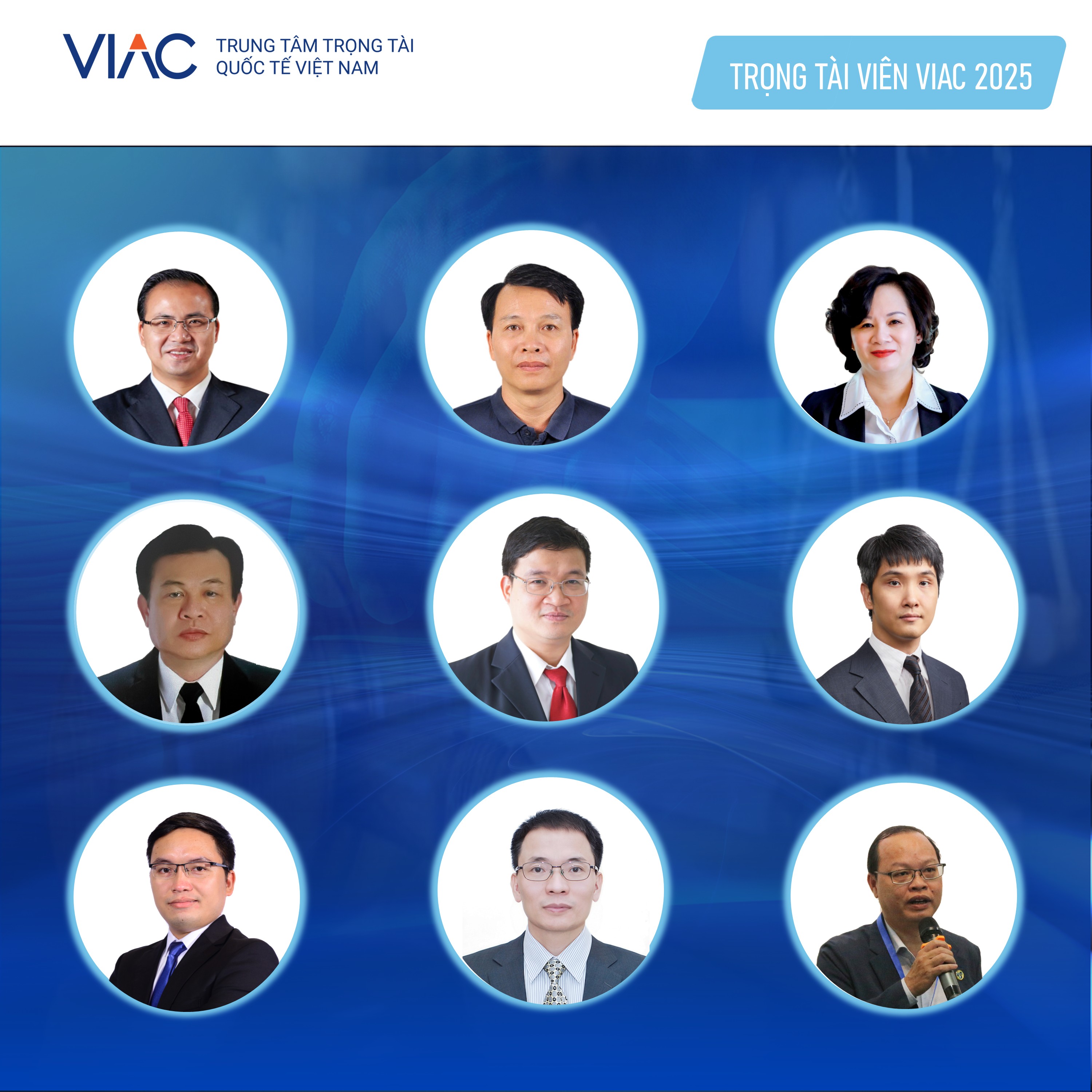 Trung tâm Trọng tài Quốc tế Việt Nam kết nạp 09 Trọng tài viên mới