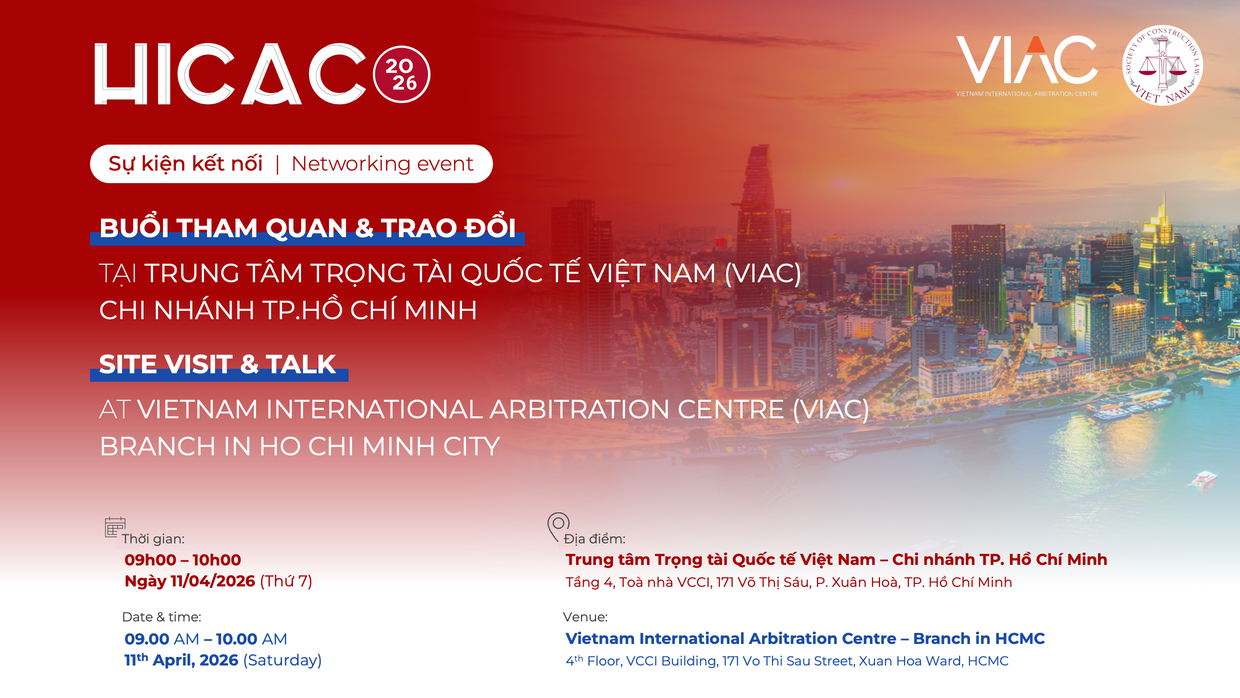 Site Visit & Talk at the Vietnam International Arbitration Centre (VIAC) - Ho Chi Minh City Branch