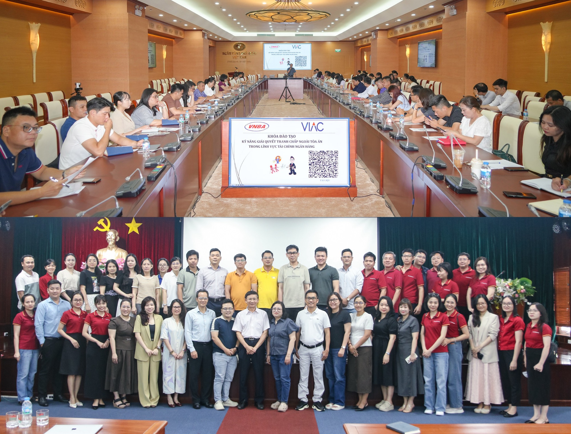 VIAC phối hợp với VNBA tổ chức khóa đào tạo “Kỹ năng giải quyết tranh chấp trong lĩnh vực tài chính – ngân hàng ngoài tòa án"
