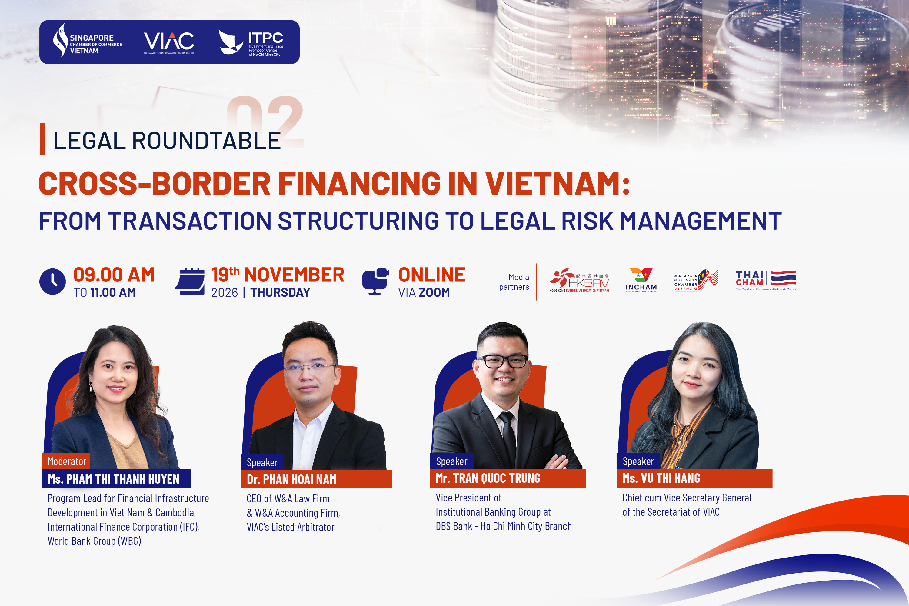 Legal Roundtable "Cross-border financing in Vietnam: From transaction structuring to legal risk management"