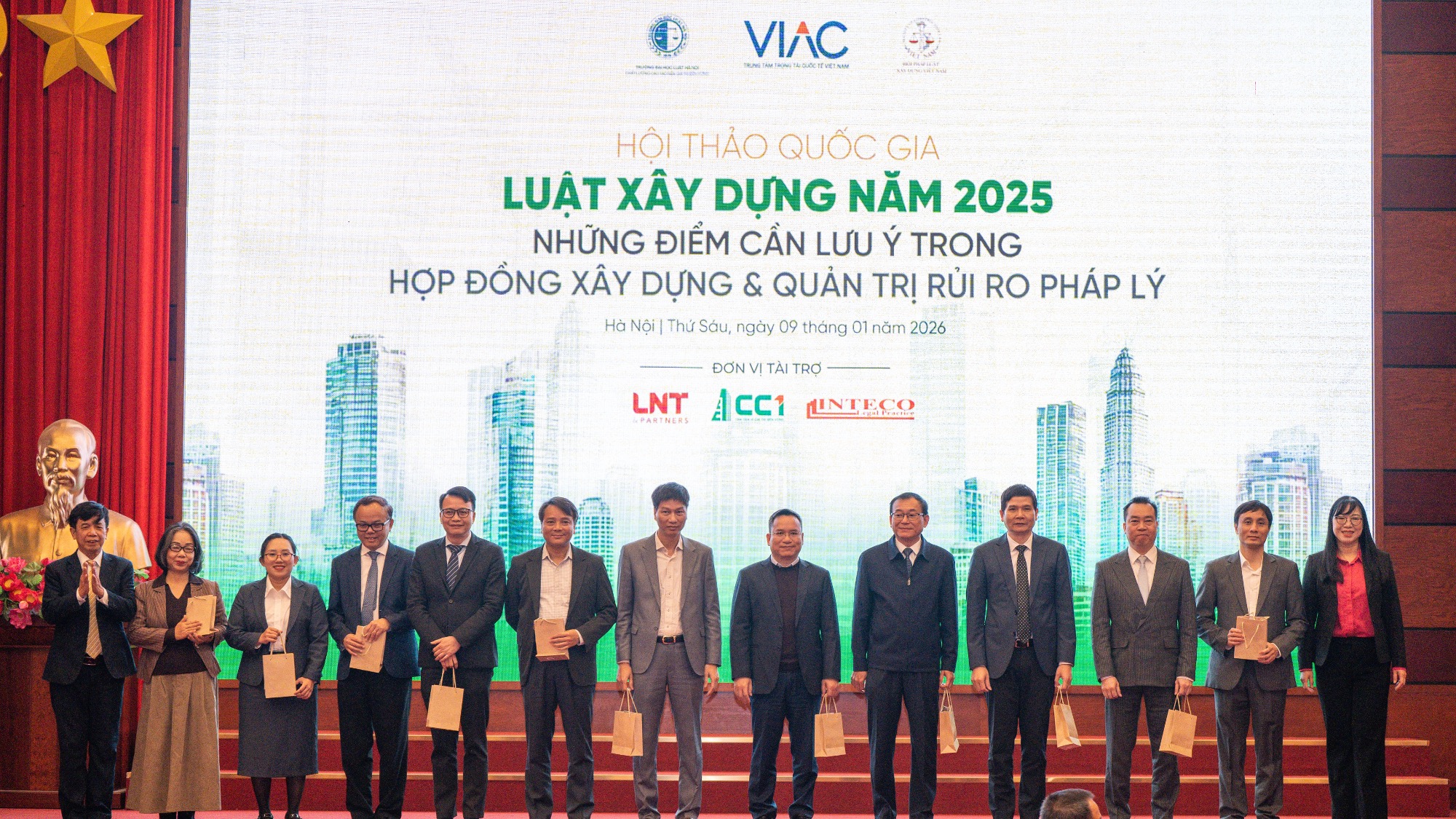 Hội thảo quốc gia “Luật Xây dựng năm 2025 – Những điểm cần lưu ý trong hợp đồng xây dựng và quản trị rủi ro pháp lý” ngày 09/01/2026 tại Hà Nội 