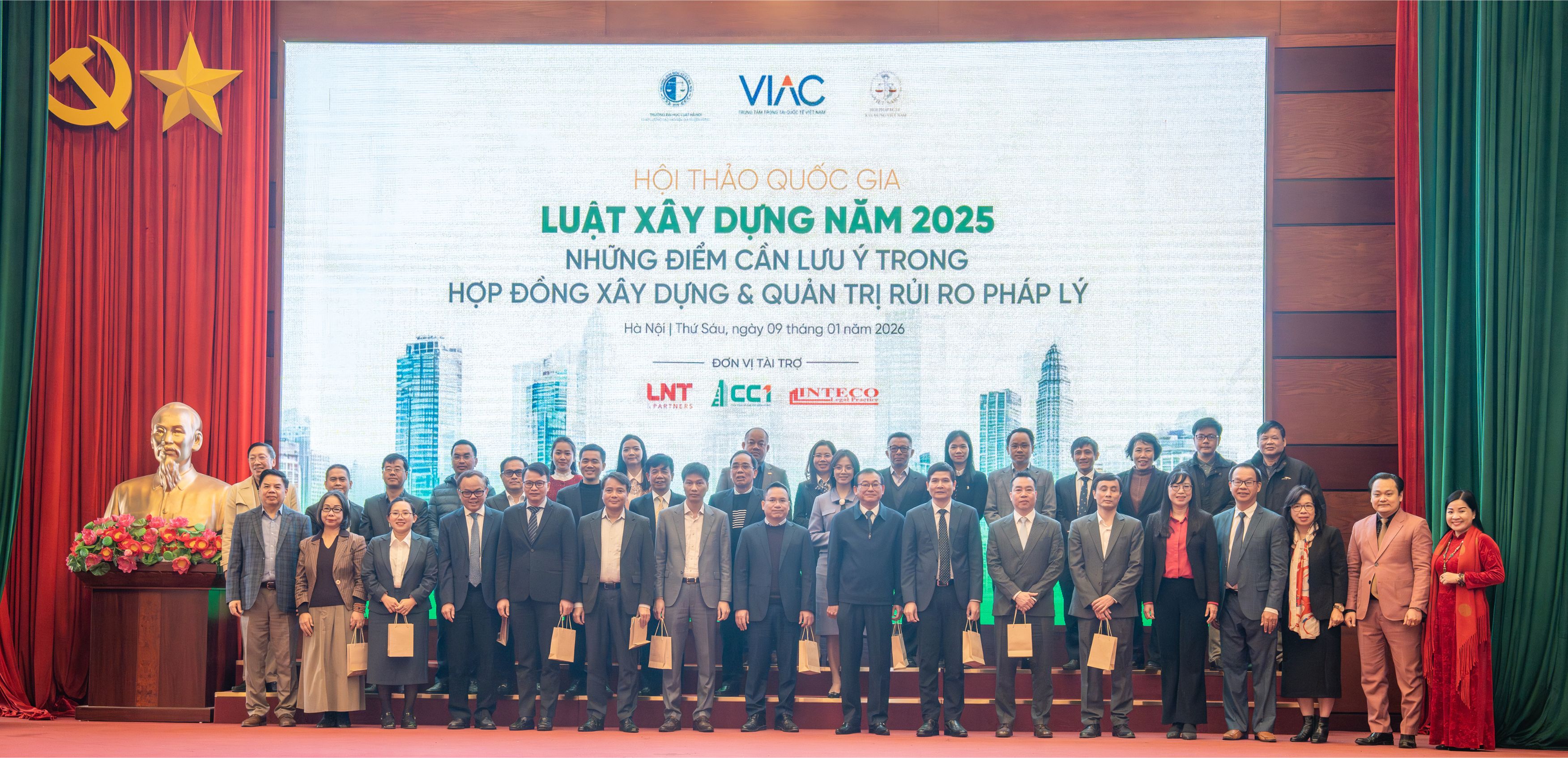National Conference “The 2025 Law on Construction – Key Considerations in Construction Contracts and Legal Risk Management” held on 9 January 2026 in Hanoi