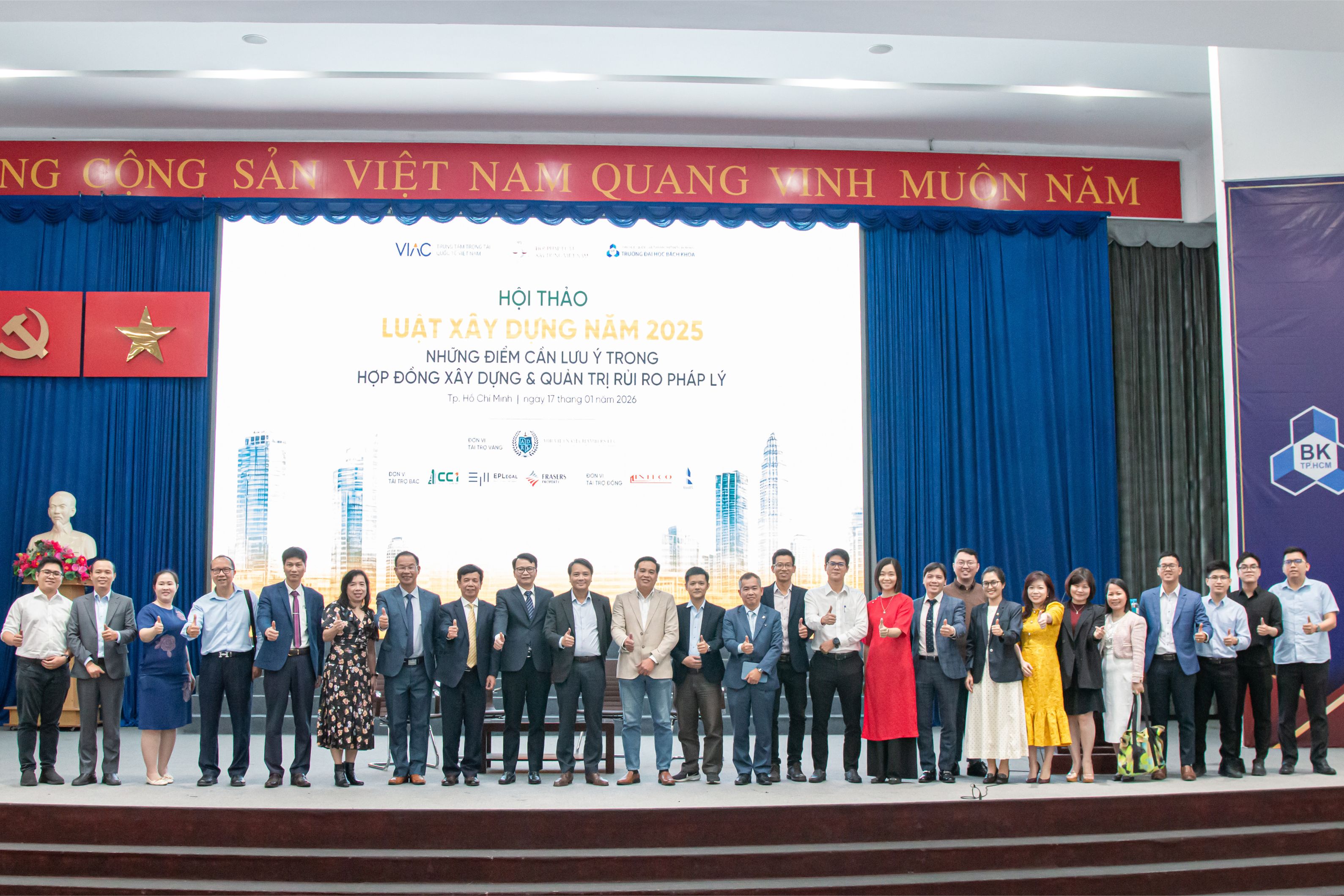 Conference on “The 2025 Law on Construction – Key Considerations in Construction Contracts and Legal Risk Management” held on 17 January 2026 in Ho Chi Minh City