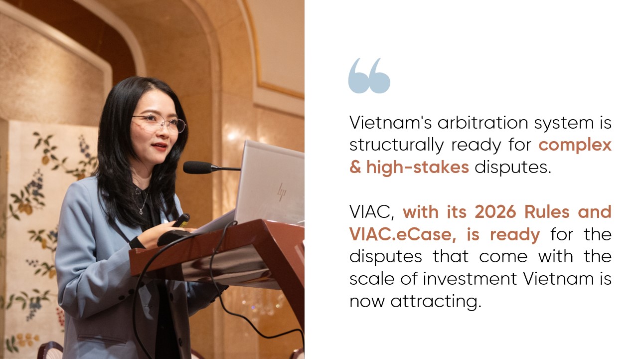 VIAC representative shared insights at A&G Asia’s “Structuring Investments and Navigating Disputes: A Vietnam Investment Masterclass”