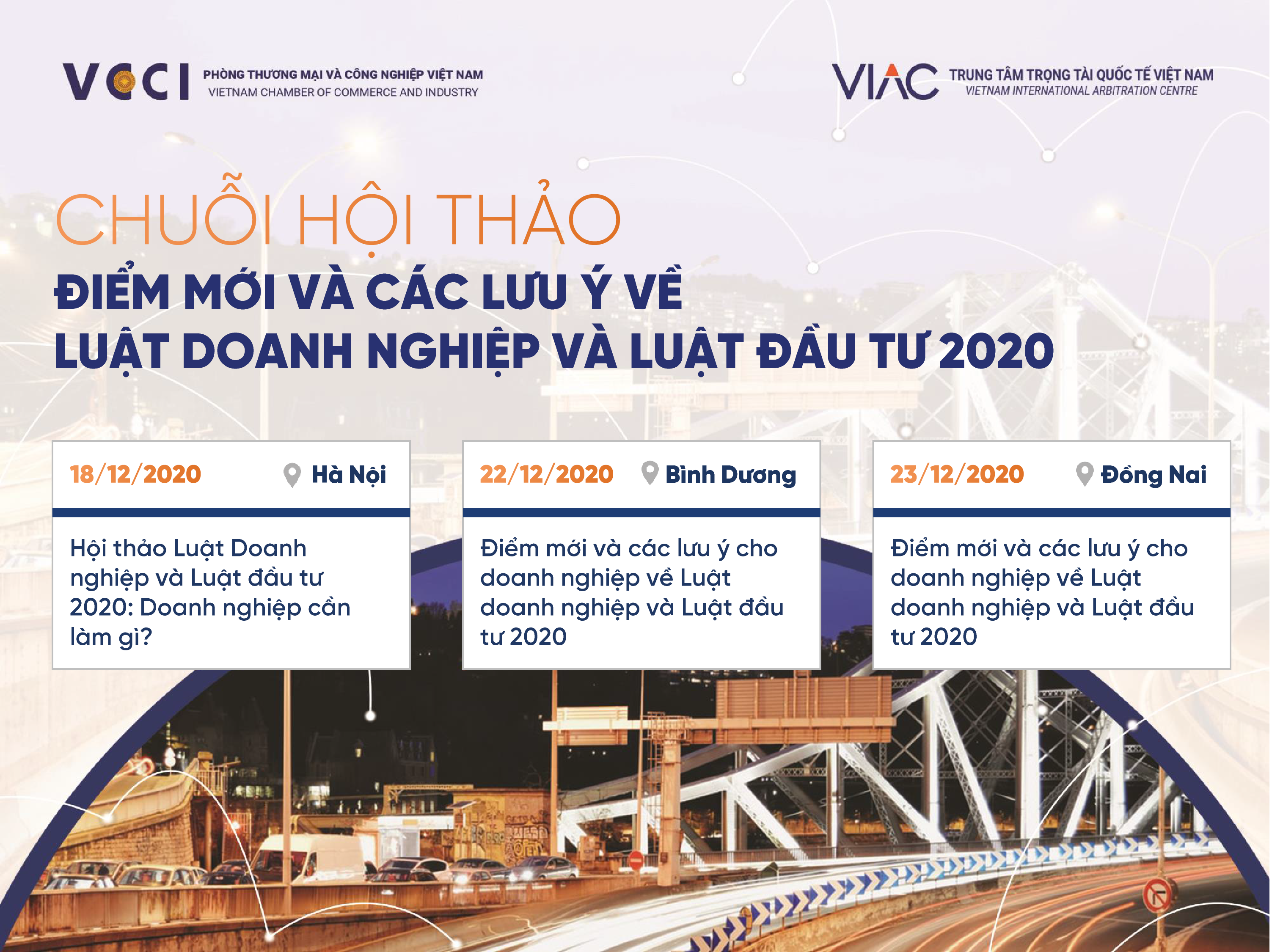Chuỗi hội thảo "Những điểm mới và các lưu ý cho doanh nghiệp về Luật Doanh nghiệp, Luật Đầu tư 2020"