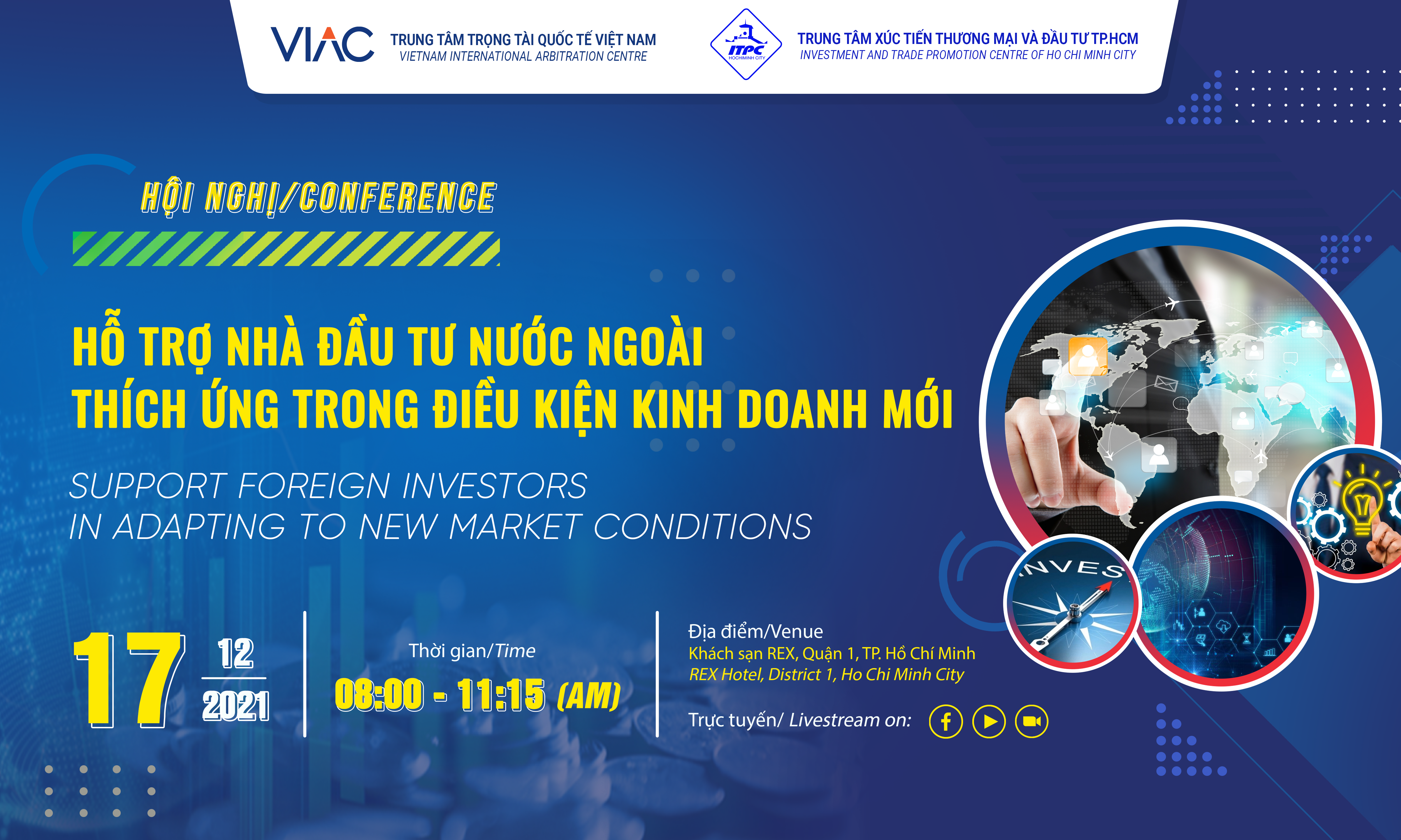 Hội nghị "Hỗ trợ nhà đầu tư nước ngoài thích ứng trong điều kiện kinh doanh mới"