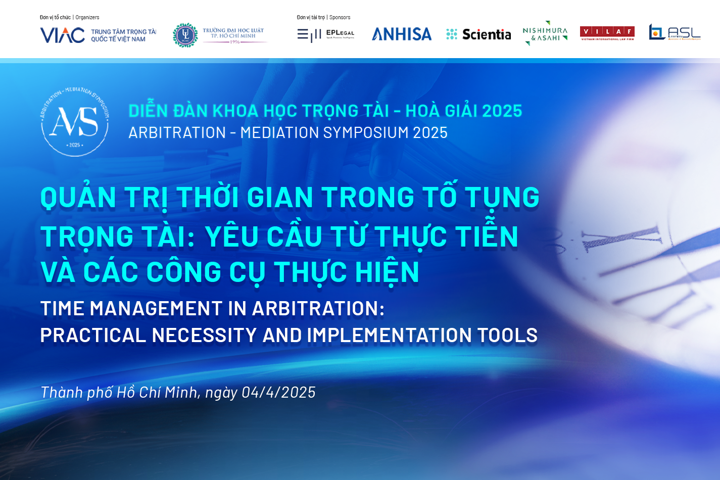 [AMS 2025] The Symposium: Time management in arbitration: Practical necessity and implementation tools