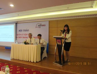 Hội thảo Chủ đề: Quản lý Tập thế quyền sao chép trong nhà trường