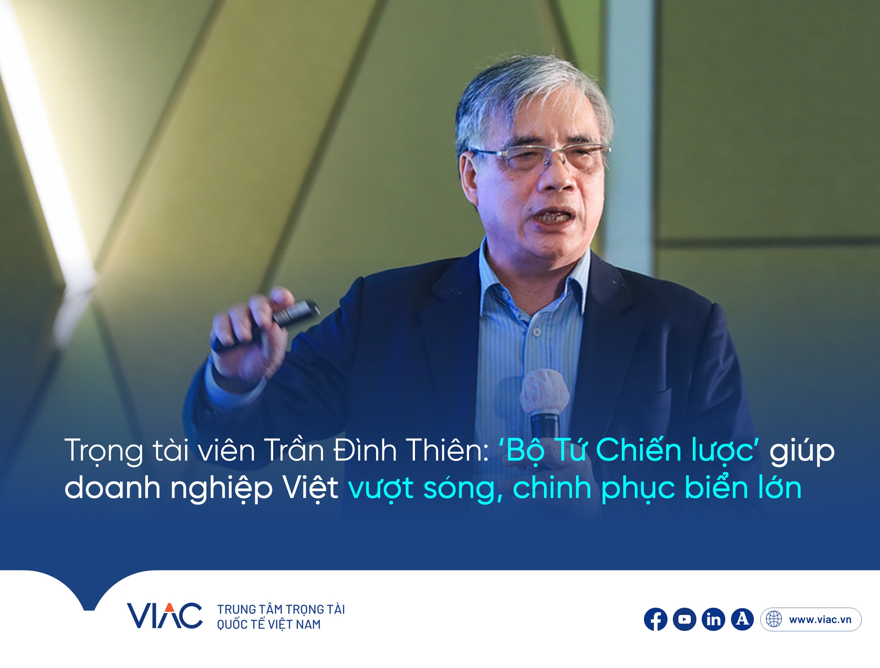 PGS.TS Trần Đình Thiên chỉ ra ‘Bộ Tứ Chiến lược’ giúp doanh nghiệp Việt vượt sóng, chinh phục biển lớn