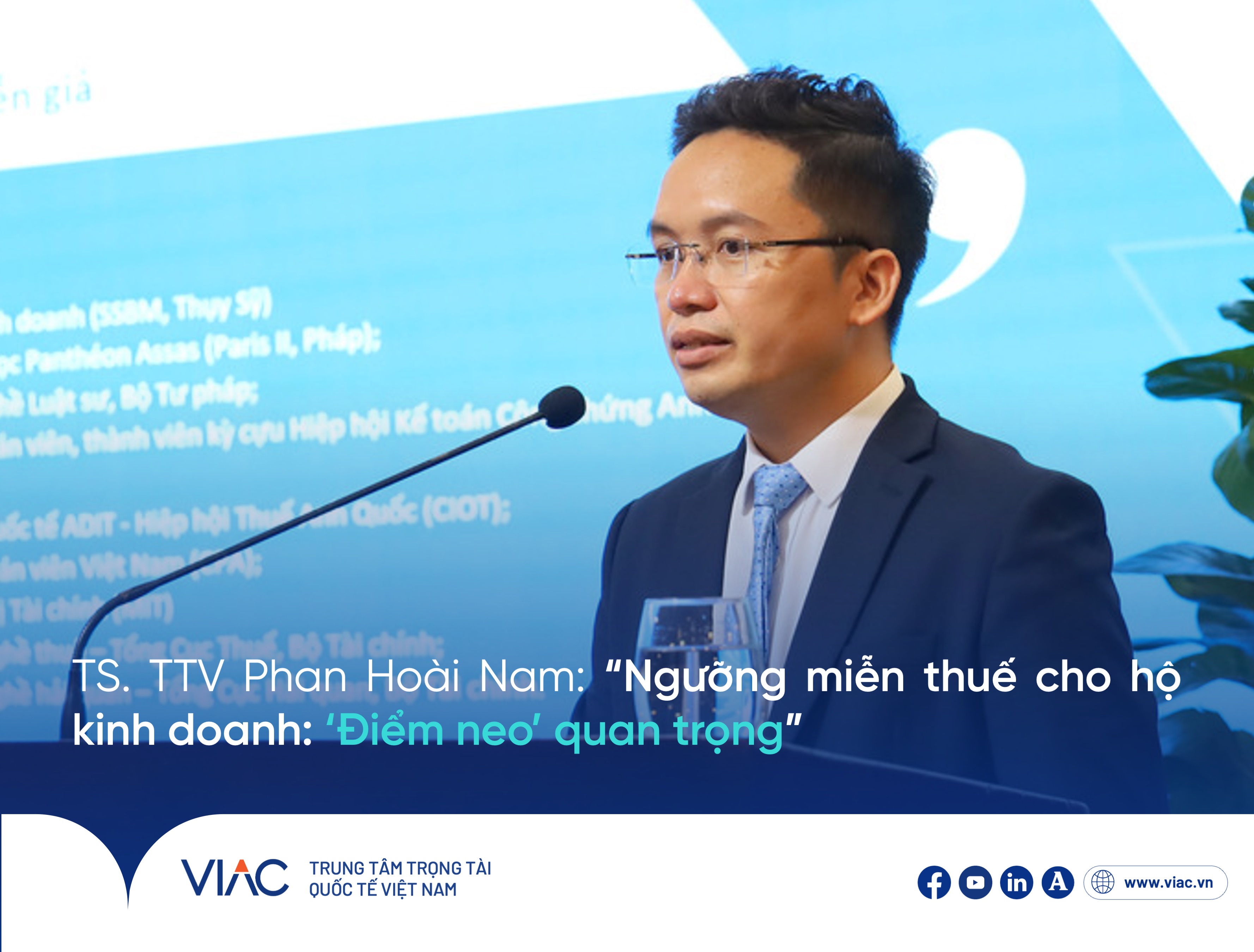 TS. TTV Phan Hoài Nam: "Ngưỡng miễn thuế cho hộ kinh doanh: Điểm neo quan trọng"